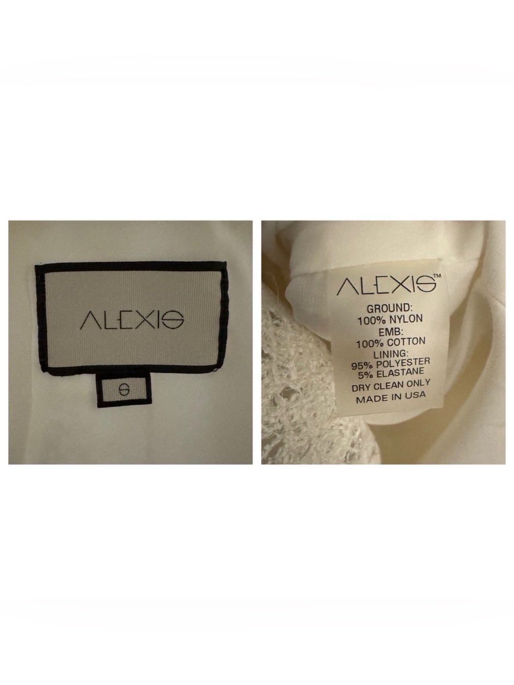 Alexis Parisa Dress White Eden Lace - Picture 14 of 16